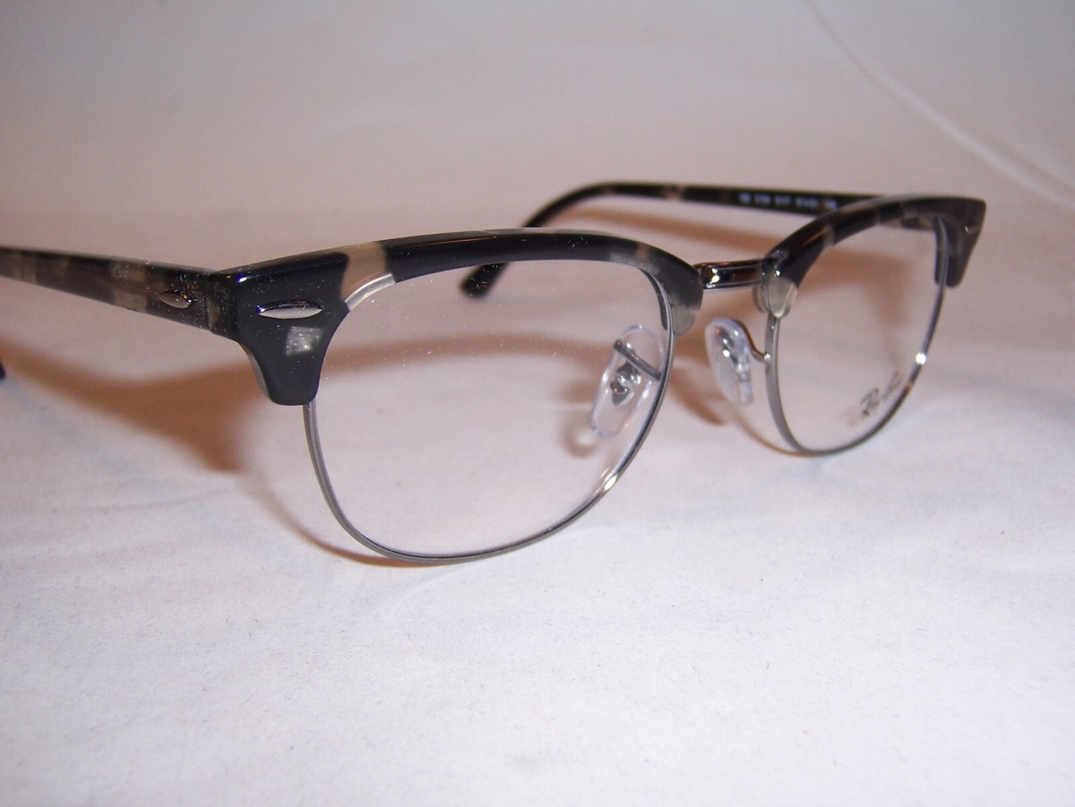 NEW Ray Ban CLUBMASTER EYEGLASSES RB 5154 8117 HAVANA 51mm AUTHENTIC RX 5154 - Main Image