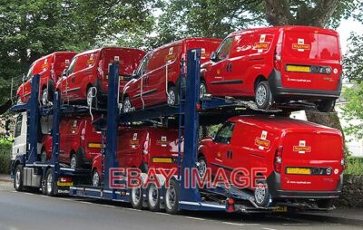 FOTO LIEFERWAGEN ROYAL MAIL LIEFERWAGEN AUF DEM TRANSPORTWEG - SIE ANGESEHEN