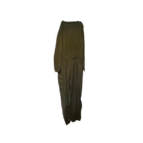 COUNTRY ROAD Khaki Green Long Sleeved Jumpsuit Size 10 BNNT - Picture 2 of 3