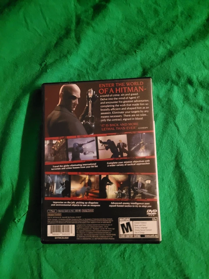Hitman: Contracts (Sony PlayStation 2, PS2) – Complete, CIB – Stealth Action - Image 3 of 3
