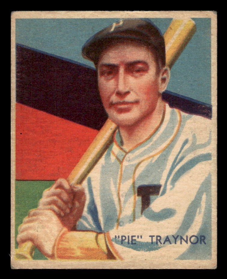 1934 - 1936 Diamond Stars Baseball #27 Pie Traynor VG - VG/EX