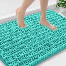 Bathroom Rugs Mat 36x24, Extra Soft Absorbent Chenille Bath Rugs, Non Slip