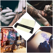 10.9*2.95*1.65in Portable Mini Thermal Printer For Small Business Lot, Black