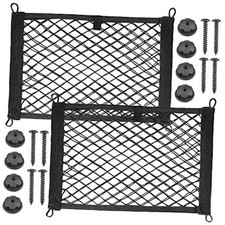 2pcs Cargo Net, Pocket Storage Mesh Net, Elastic Automotive Cargo Nets Storage
