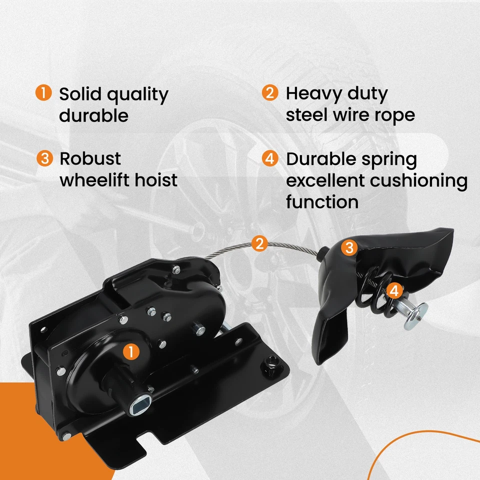 Polipasto de neumáticos de repuesto para Ford F-250/F-350 Super Duty 1999-2007 XC3Z1A131DA 924-528 Foto 4 de 4