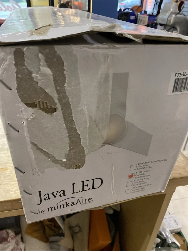 Minka-Aire F753L-CL Java 54'' Outdoor & Indoor Ceiling Fan w/ LED Light, White - Image 4 of 4