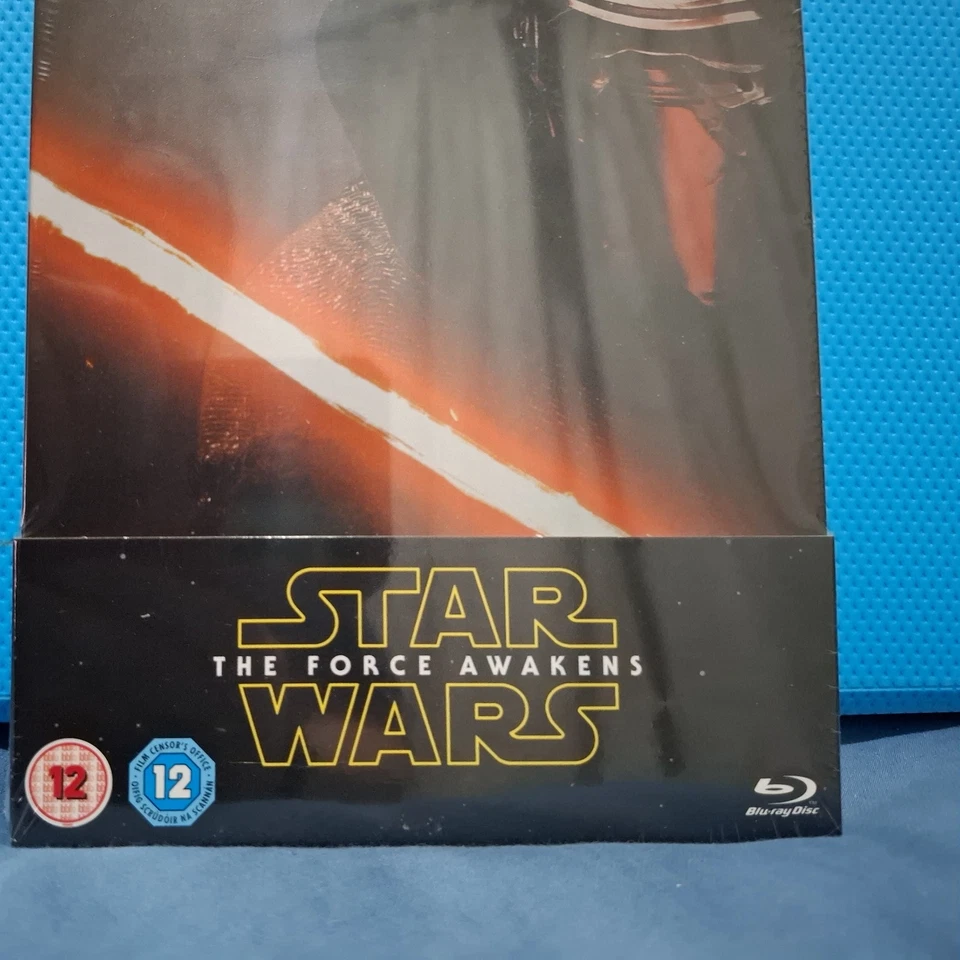 STAR WARS: EPISODE VII - THE FORCE AWAKENS (2015) BLU RAY STEELBOOK * NEW SEALED - Image 3 of 4