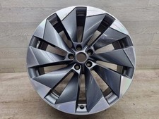 1x Alufelge 21 Zoll 8.5" 5x112 40ET Glanz Schwarz 5LA601025L Skoda Enyaq Iv
