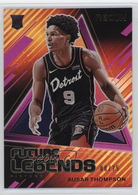 2023-24 Panini Recon Future Legends Purple 8/75 Ausar Thompson #3 Rookie RC 1pe9