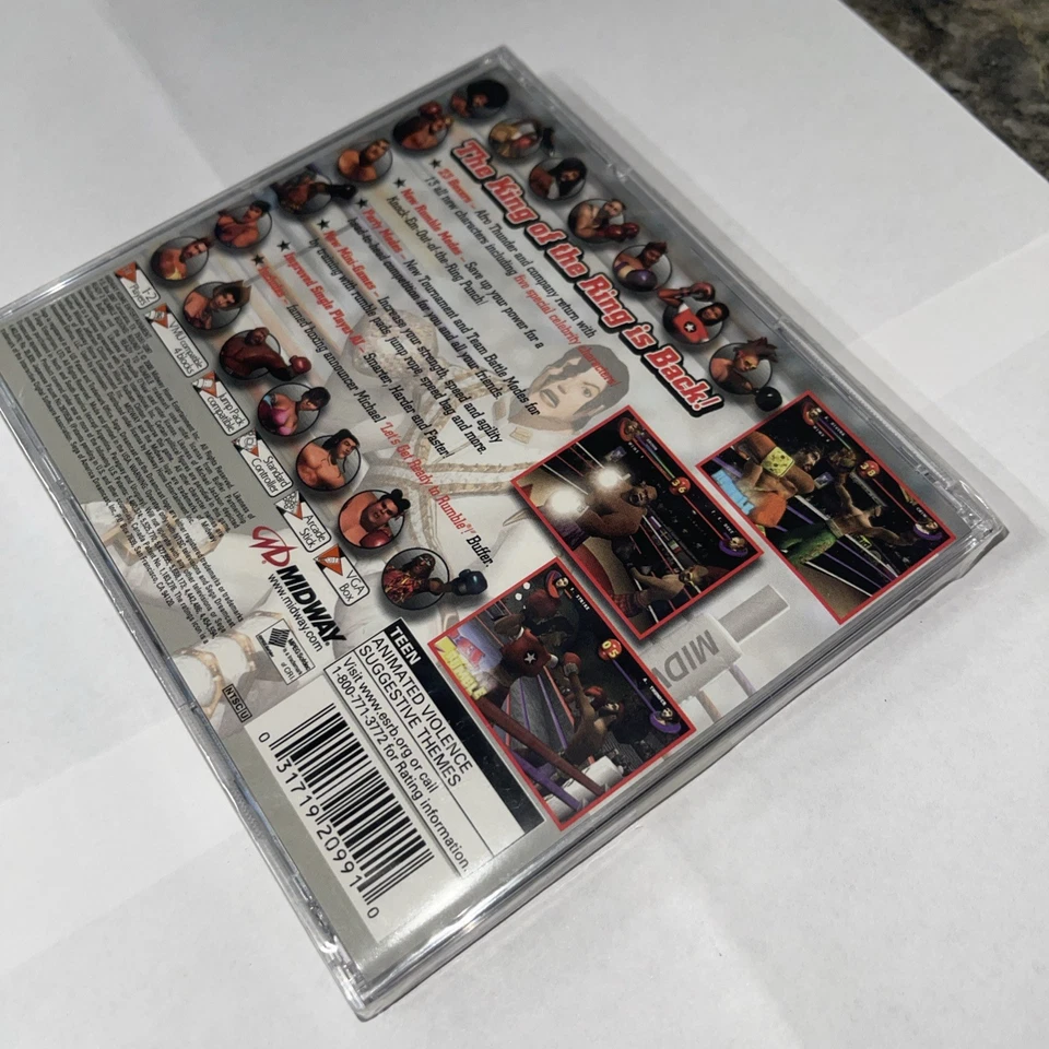 BRAND NEW SEALED Ready 2 Rumble Boxing: Round 2 (Sega Dreamcast, 2000) - Image 3 of 4