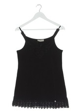 TREDY Canotta Donna Top Taglia IT 42 nero stile casual