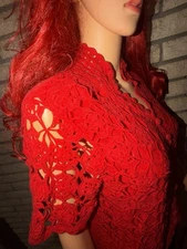 Maurada Red Top Vintage Pm