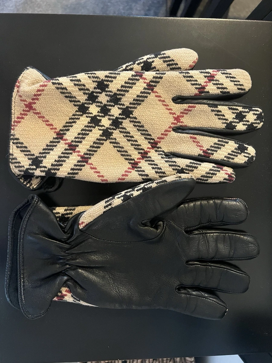 BURBERRY Gloves ボア付き ロゴ刺繍 新品未使用 burberry gloves products for sale | eBay UK