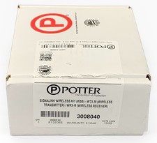 Potter Signalink Wireless Kit (WSS) - WTX-M (Wireless Transmitter) WRX-R (Wirele