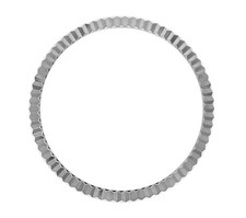 STAINLESS STEEL FLUTED BEZEL WATCH PART FOR 36MM ROLEX 16233, 18079, 18239