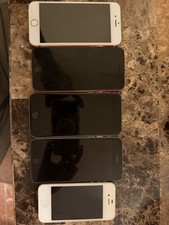 Apple iPhone Lot of 5 Mixed Models A1549 A1667 A1633 A1586 A1387