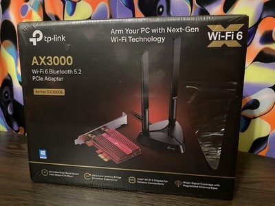 AX3000 Wi-Fi 6 Bluetooth 5.2 PCle Adapter Archer TX3000E PC Network Card