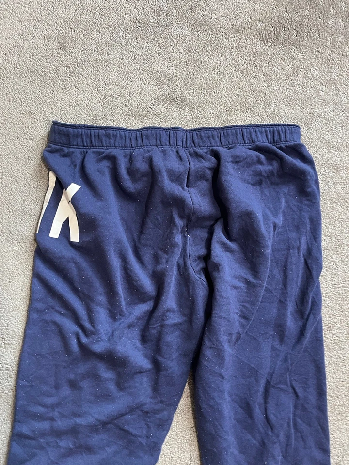 Victoria's Secret PINK Sweatpants Women Size Medium Blue Graphic Color - Image 4 of 4