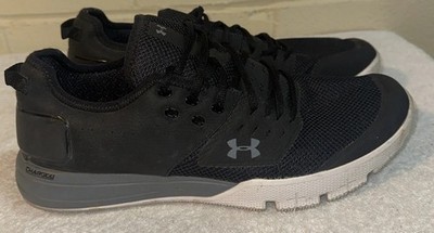 Under Armour Men Charged Ultimate 3.0 Training Shoe Size 13 Black Gray White