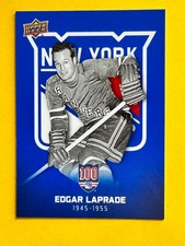 2025-26 New York Rangers Centennial # 3 Edgar Laprade Blue