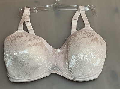 Amoena Lara Rose Jacquard Mastectomy Bra Wireless Soft Cup Womens