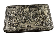 Boîte vintage décor Teniers