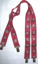 Children's SANTA CLAUS Suspenders-Total Length fully opened-26"