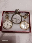 Mens ANTIQUE POCKET WATCHES ( SET OF 3) WALTHAM AND WESTCLOK