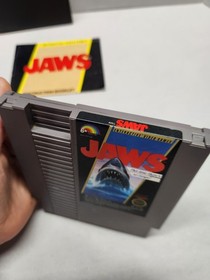 Jaws (Nintendo Entertainment System NES)   w/ Manual - Tested!