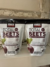 2 Pack Force Factor Total Beets Concentrated Beet Root Soft Chews, Circulation