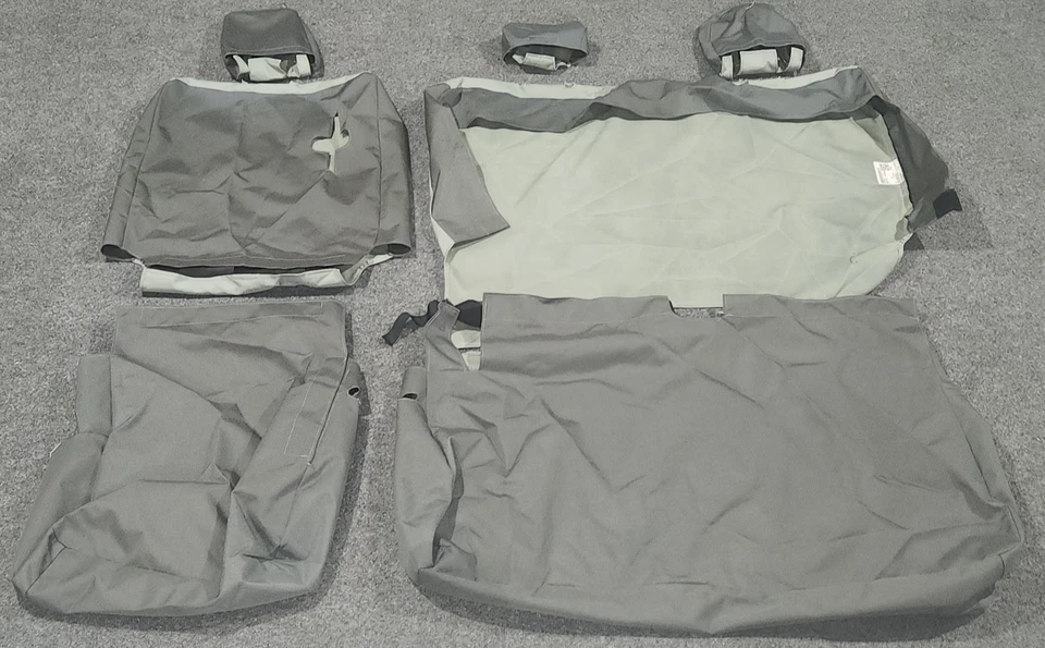 Marathon Cordura Seat Cover by Covercraft for 18-20 Ford F150, 2nd Row, Two Tone Foto 4 de 4