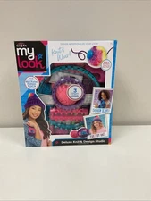 Cra-Z-Art My Look Knit Kit Deluxe Knit and Design Studio - New G35