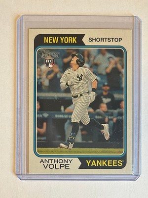2023 Topps Heritage High Number, Anthony Volpe, RC #599