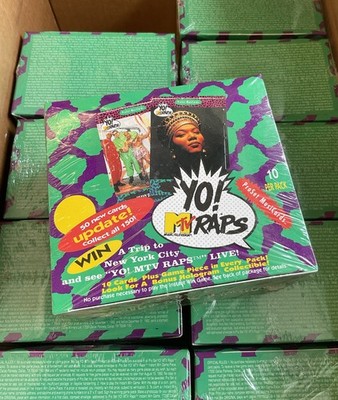 Vintage 1991 Pro Set YO! MTV RAPS Update Series 2 New Sealed Box 36 Packs Music