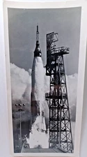 Air Force Photo Mercury Atlas Astronaut John Glenn Liftoff Cape Canaveral RRP254