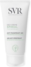 SVR SPIRIAL Anti-Perspirant Deodorant Cream for Underarms, Hands, Feet, and Fac