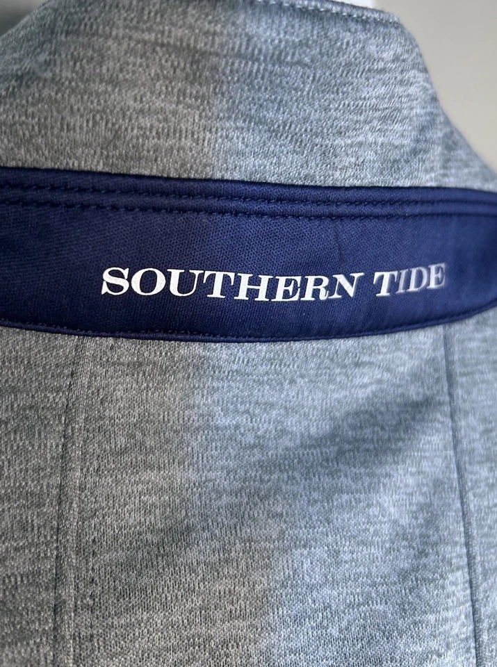 Nuevo $125 Southern Tide Heather Sedona Sage M Breakwater Perf Chaleco Brezo Grande Foto 3 de 4
