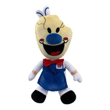 Ice Scream Rod Plush Toy Cartoon Horror Figure Stuffed Soft Toys Gift 25cm