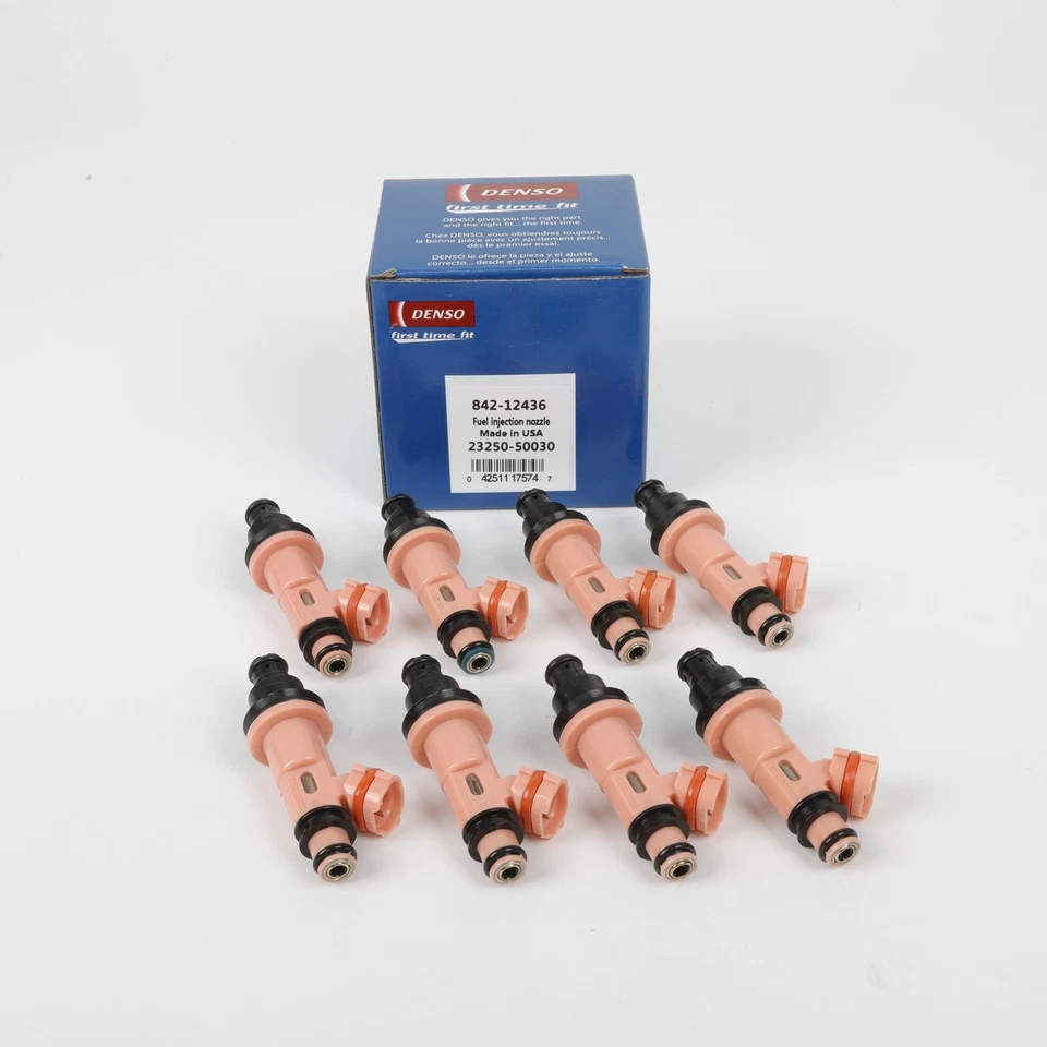 8 PCS 23250-50030 Denso FUEL INJECTORS For GS400 LS400 SC400 GS430 LS430 SC430 Foto 3 de 4