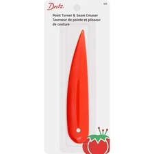 636 Point Turner and Seam Creaser in White for Sewing and Quilting