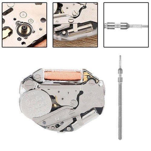Zamienny zegarek mechaniczny f??r Miyota 2035 1 szt??ck kwarc srebrny - Zdjęcie 7 z 12