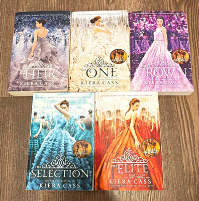 Kiera Cass The Selection Series 5-Book Paperback Set YA Romance - HarperTeen
