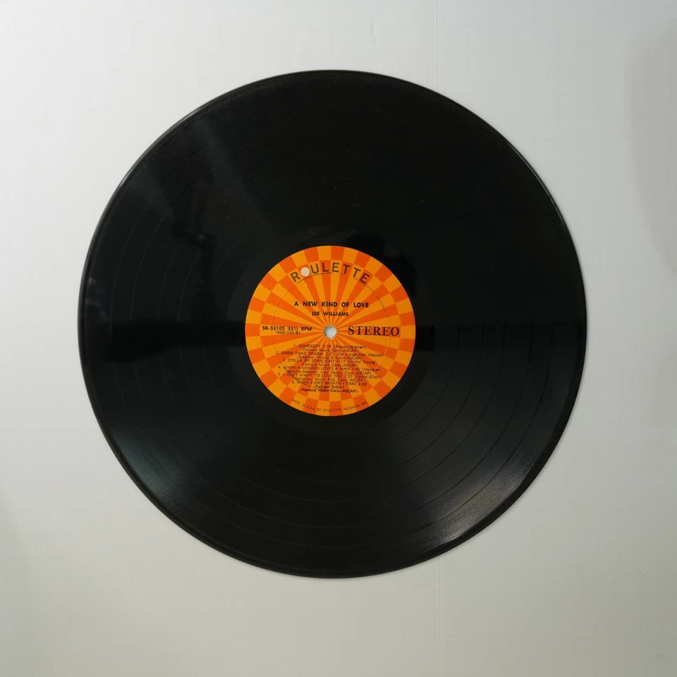 Joe Williams – A New Kind of Love – Roulette SR 52105 – Jazz LP Stereo Foto 3 de 4