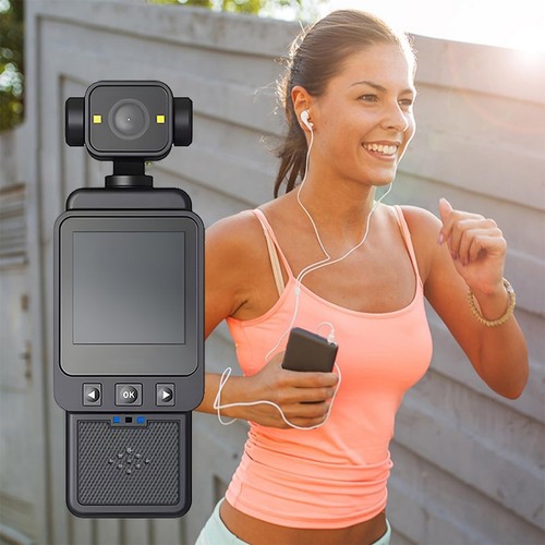 1080P Pocket Action Camera 360° Rotation WiFi Vlog Camera Handheld Sports Cam DV - Picture 12 of 12