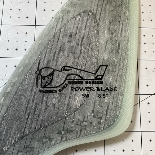 George Greenough Power Blade Surfboard Finne Neu 8,5 Surfen Surf - Bild 2 von 6