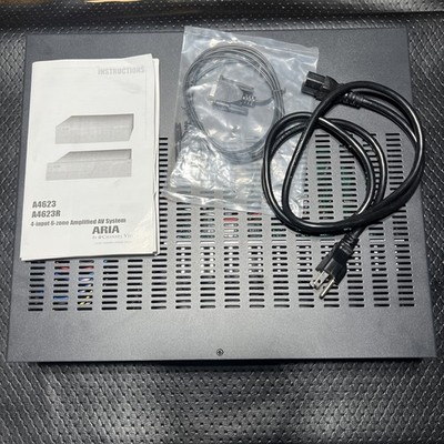 Aria Channel Vision A4623 / A4623R 4x6 Amplified Av System