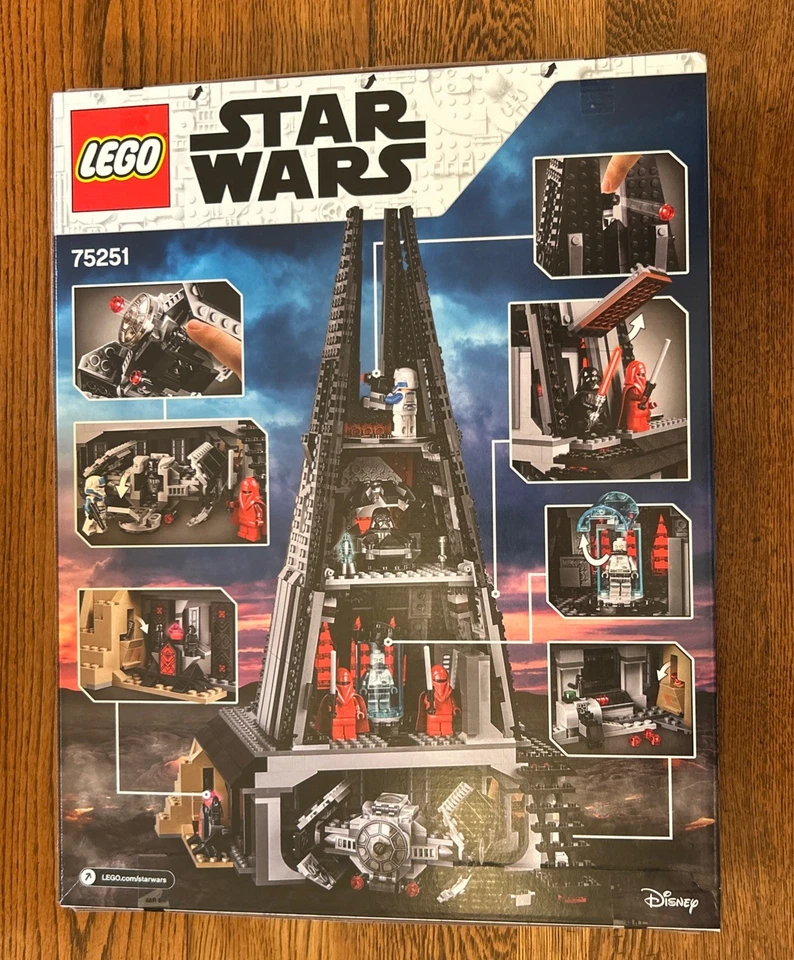 Lego Star Wars 75251 Darth Vader's Castle Amazon Exclusive NIB Sealed - Image 2 of 4