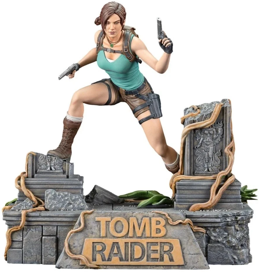 108663 TOMB RAIDER LARA CROFT Statue En PVC 24CM