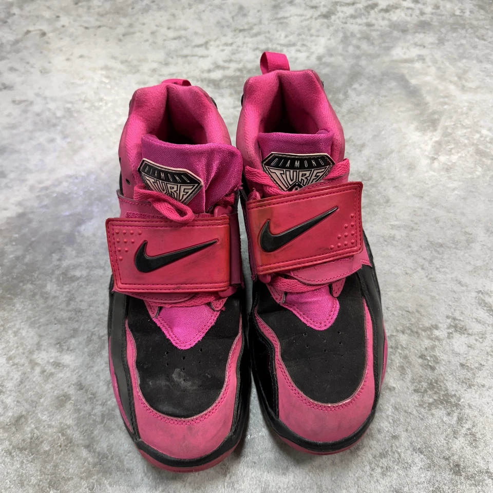 Nike Diamond Turf Shoes Youth Size 6Y Deion Sanders 407911-500 Sneakers - Image 3 of 4