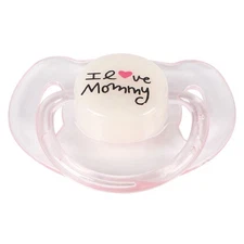(6)Reborn Baby Doll Accessories Simulation Magnetic Pacifier Toy